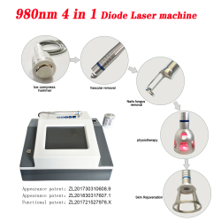 A1302B Multifunctional Beauty Machine 4 in 1 980 nm Diode Laser Vascular Removal Machine/ 980nm Laser Spider Vein A1302B Multifunctional Beauty Machine 4 in 1 980 nm Diode Laser Vascular Removal Machine/ 980nm Laser Spider Vein