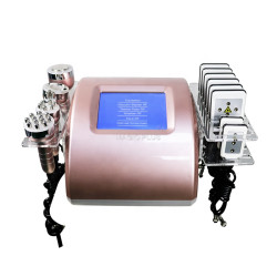 B0111 6 in 1 80khz Cavitation Slimming Machine With Lipo pads RF B0111 6 in 1 80khz Cavitation Slimming Machine With Lipo pads RF