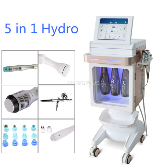 A0616 5 in 1 Newest Korea Facial Microdermabrasion Equipment For Beauty Salon