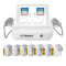 A0259 two handles 7D hifu facial lift machine with 7 cartridges