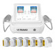 A0259 two handles 7D hifu facial lift machine with 7 cartridges
