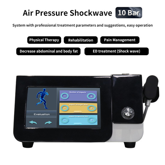 SW12 Air shockwave electromagnetic focus ed shockwave / physical therapy device