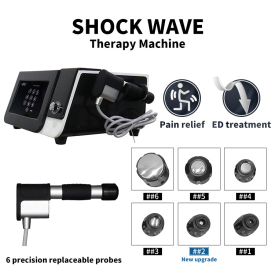 SW12 Air shockwave electromagnetic focus ed shockwave / physical therapy device
