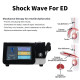 SW12 Air shockwave electromagnetic focus ed shockwave / physical therapy device