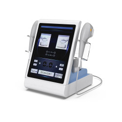 A0246 two handles 7D hifu facial lift machine with 7 cartridges