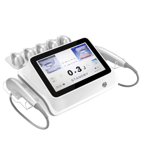 A0254 Two Handles 7D Hifu Face Lift 7D Ultramage Plus Machine with 7 Cartridges