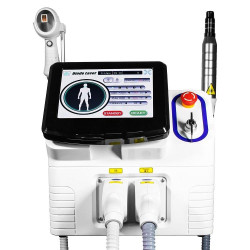 A0403B Factory wholesale professional portable 2 in 1 diode laser hair and tattoo removal machine  A0403B Factory wholesale professional portable 2 in 1 diode laser hair and tattoo removal machine