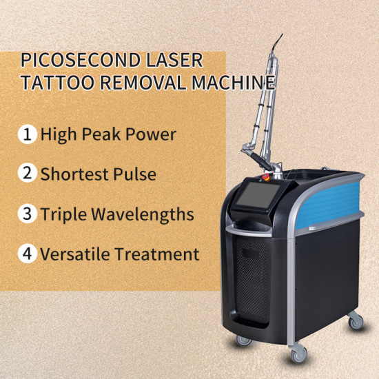 A0513 Nd Yag Laser 532nm 1064nm 755nm Picosecond Pico Laser Q-switched Tattoo Removal Machine