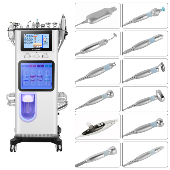 A0607 13 in 1 Multifunction Beauty Face Machine Crystal Microdermabrasion Hydro Machine Aqua Peeling Facial Machine A0607 13 in 1 Multifunction Beauty Face Machine Crystal Microdermabrasion Hydro Machine Aqua Peeling Facial Machine