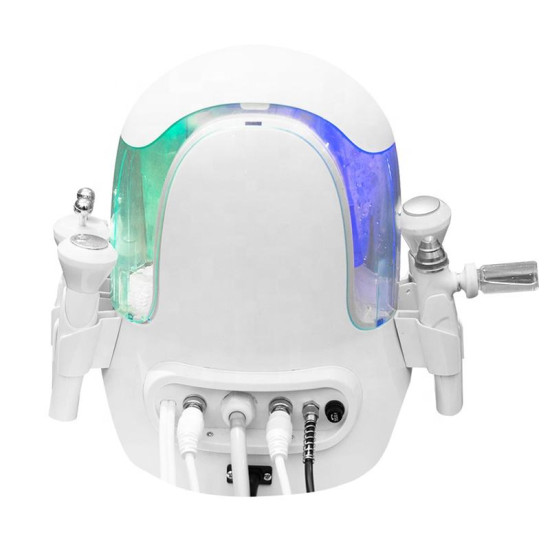 A0649 6 in 1 electric aromatherapy ozone facial steamer hydrodermabrasion machine