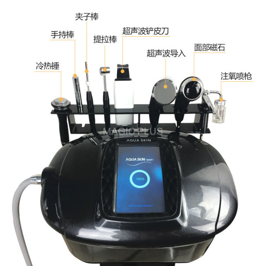 A1021 Magic Plus ultrasonic facial machine 8 in 1