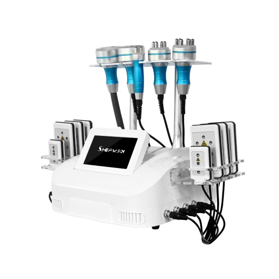 B0112 6 in 1 40K Fat Cavitation And RF Skin Tightening Machine With Vacuum Cavitation System(except cryolipolysis slim)