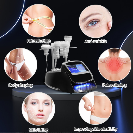 B0150 2023 6 in 1 Shape Cellulite Reduction 30K / 80K Cavitation Vacuum Rf Machine B0150 2023 6 in 1 Shape Cellulite Reduction 30K / 80K Cavitation Vacuum Rf Machine