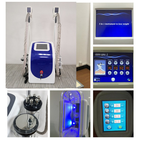 S16 5 in 1 Cryolipolysis Fat Freezing Cavitation RF Slimming Machine