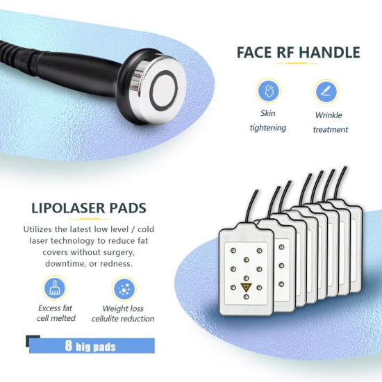 S23 5 in 1 Factory Sale 5 Cryo Handles 360 Cryolipolysis Slimming Machine with Cavitation RF Lipolaser