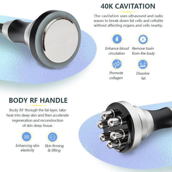 S23 5 in 1 Factory Sale 5 Cryo Handles 360 Cryolipolysis Slimming Machine with Cavitation RF Lipolaser