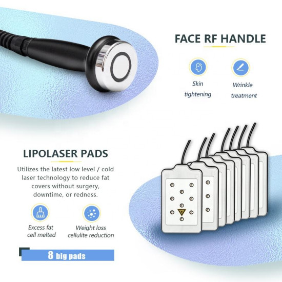 S23B 9in1 Cavitation machine fat removal vacuum cavitation rf body slimming machine cryolipolysis 360 S23B 9in1 Cavitation machine fat removal vacuum cavitation rf body slimming machine cryolipolysis 360