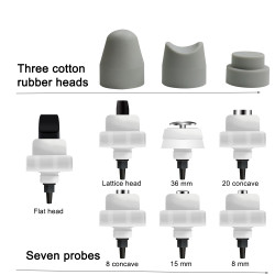 SW15 shockwave therapy heads equipment / skockwave therapy of waves shock