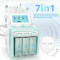 A0636-7 hydrodermabrasion facial machine 7 in 1 oxygen spray ultrasonic led facial mask beauty machine