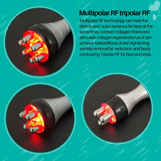 B0105 5 In 1 Vacuum Cavitation Bipolar Tripolar Multipolar Rf Lase Weight Slimming