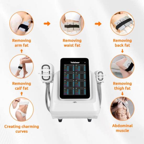 A0928 New upgrade lipo pads ems rf red light therapy device full body 660nm 850nm weight loss cellulite reduction machine